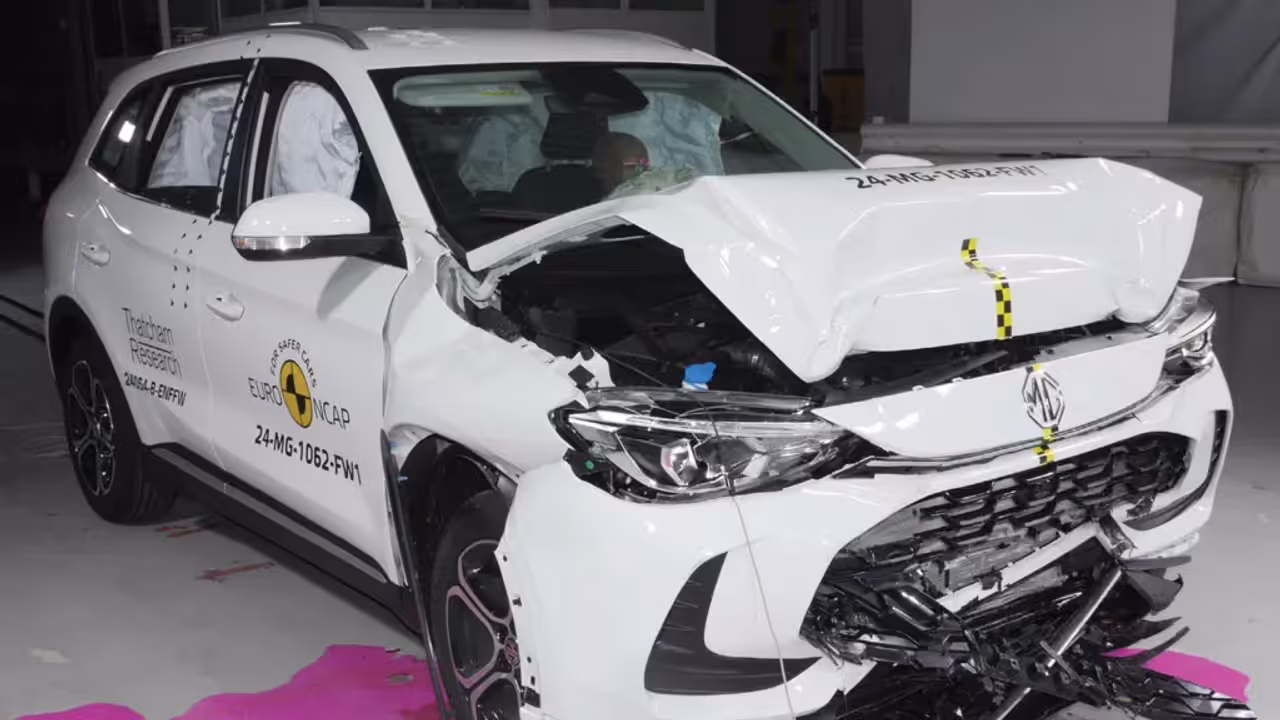 2025 MG ZS Hybrid SUV Receives Four-Star ANCAP Safety Rating