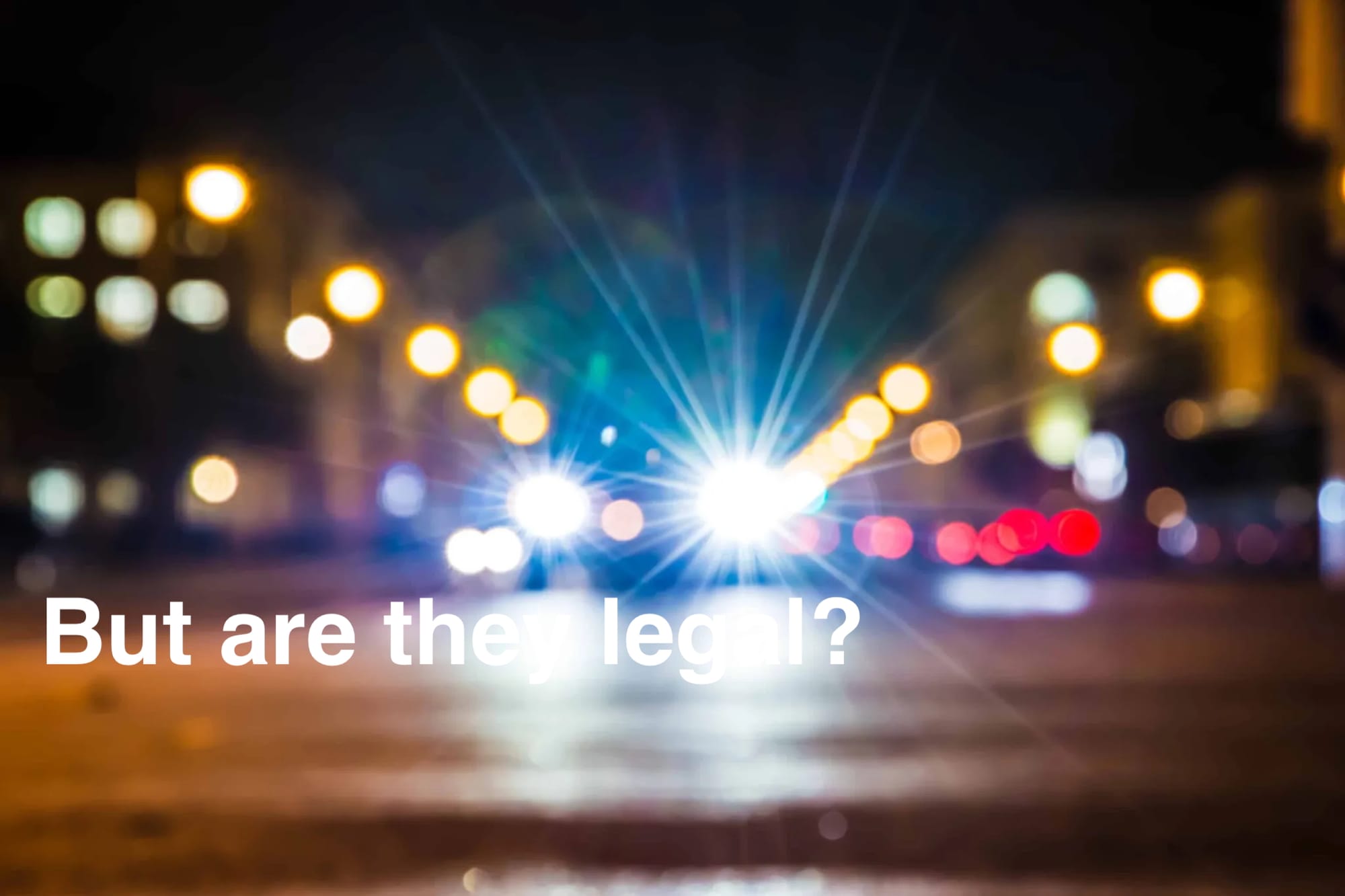 LED Lights Blinding the Road and Users as Drivers are Furious with LED Light Bulbs on Vehicles