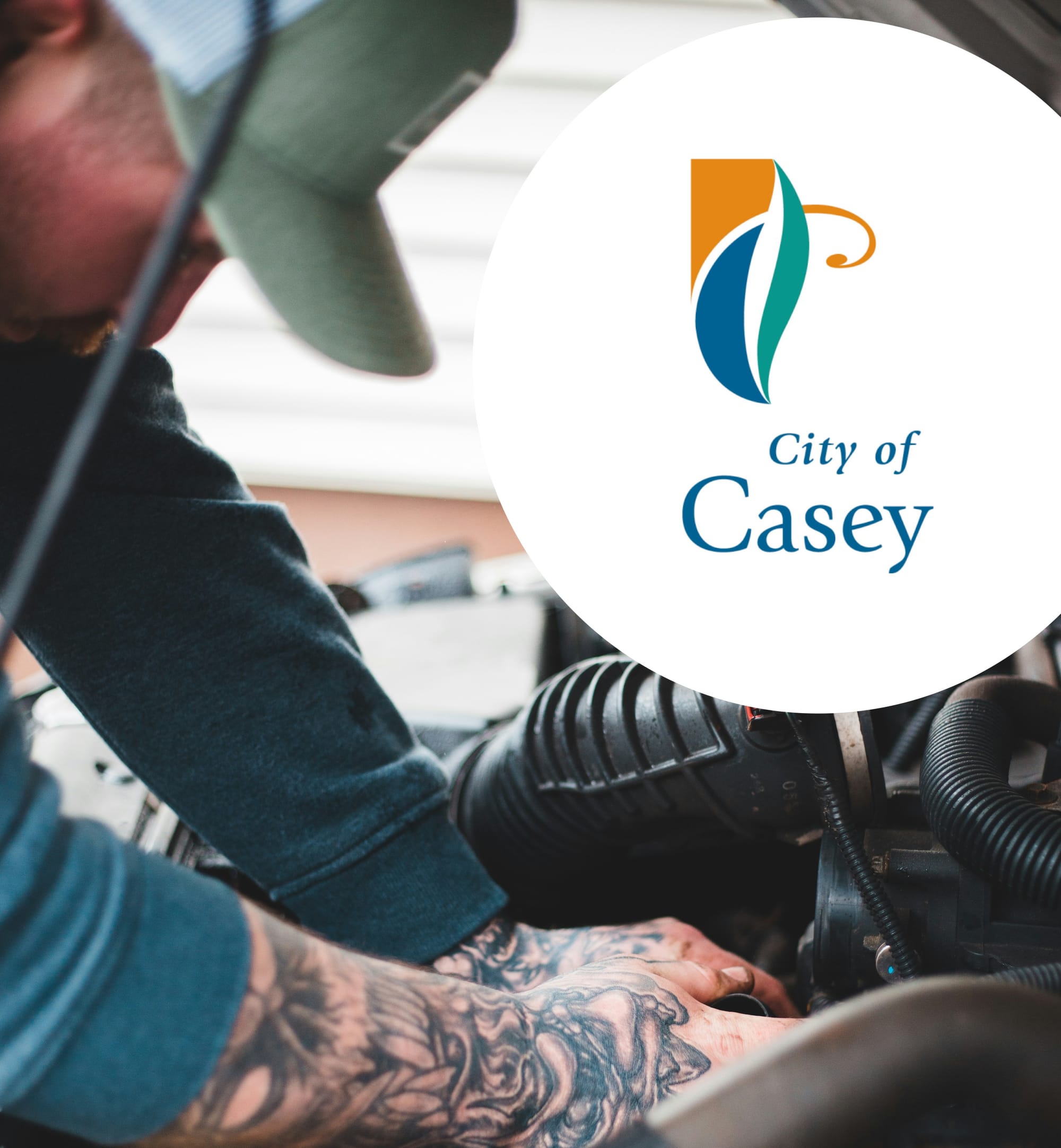 image of a car being serviced about the City of Casey Permit $400 Car Service Saga