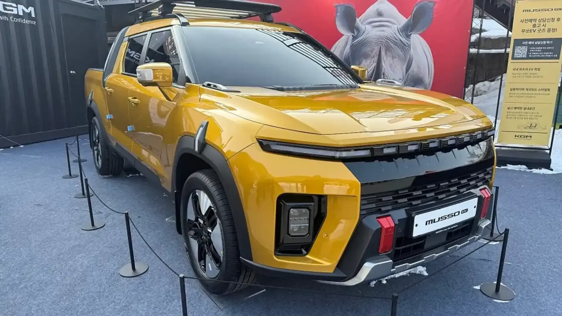 2025 KGM SsangYong Musso EV Australia s First Electric Ute Unveiled