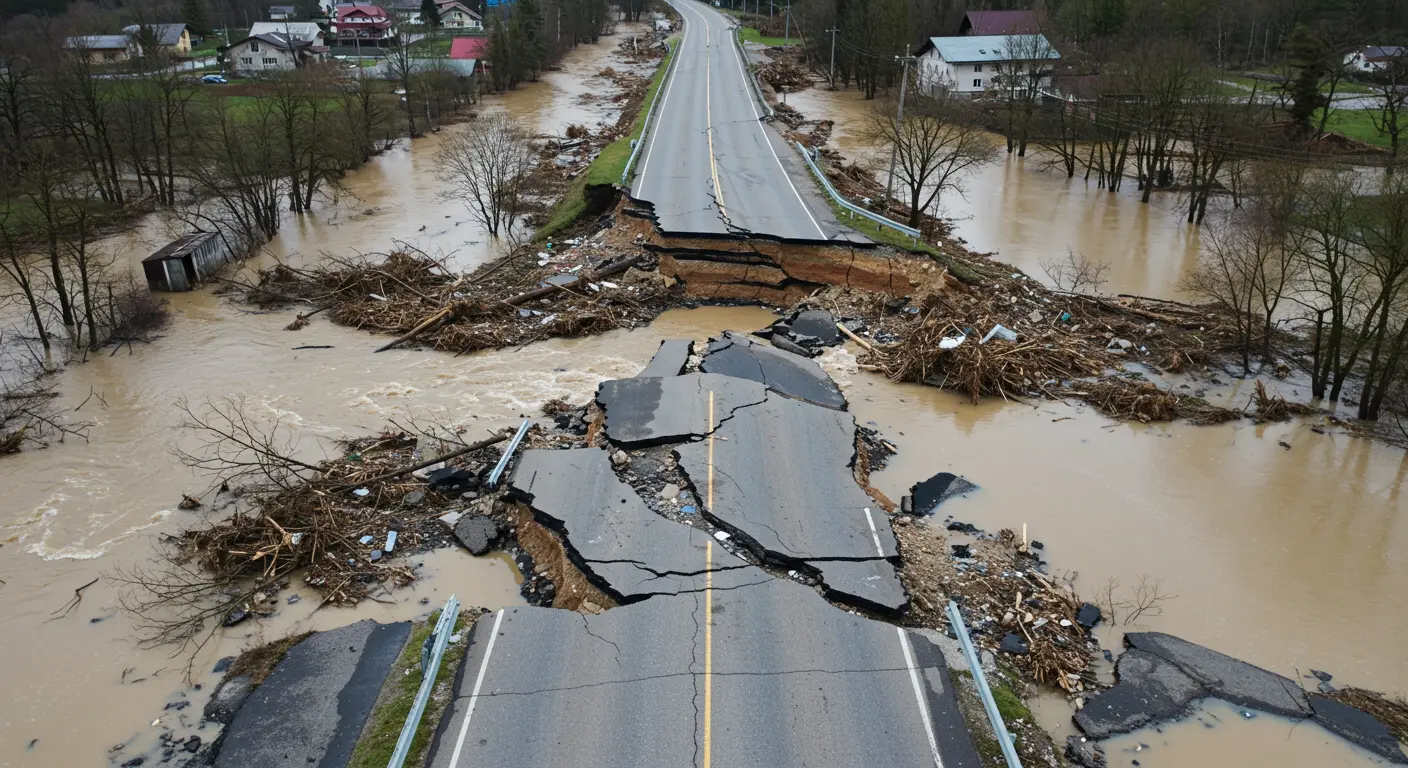 QLD Council Start Repairing Roads After Cyclone Alfred
