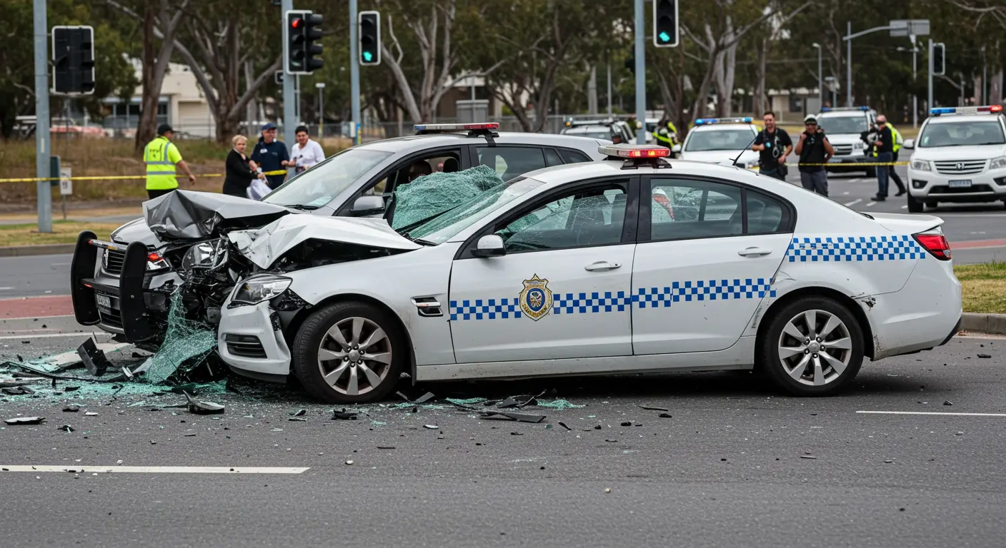 How NSW Police Car Got Rammed