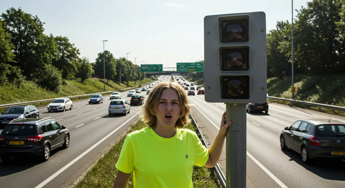 How WA Driver Blocked Speed Camera