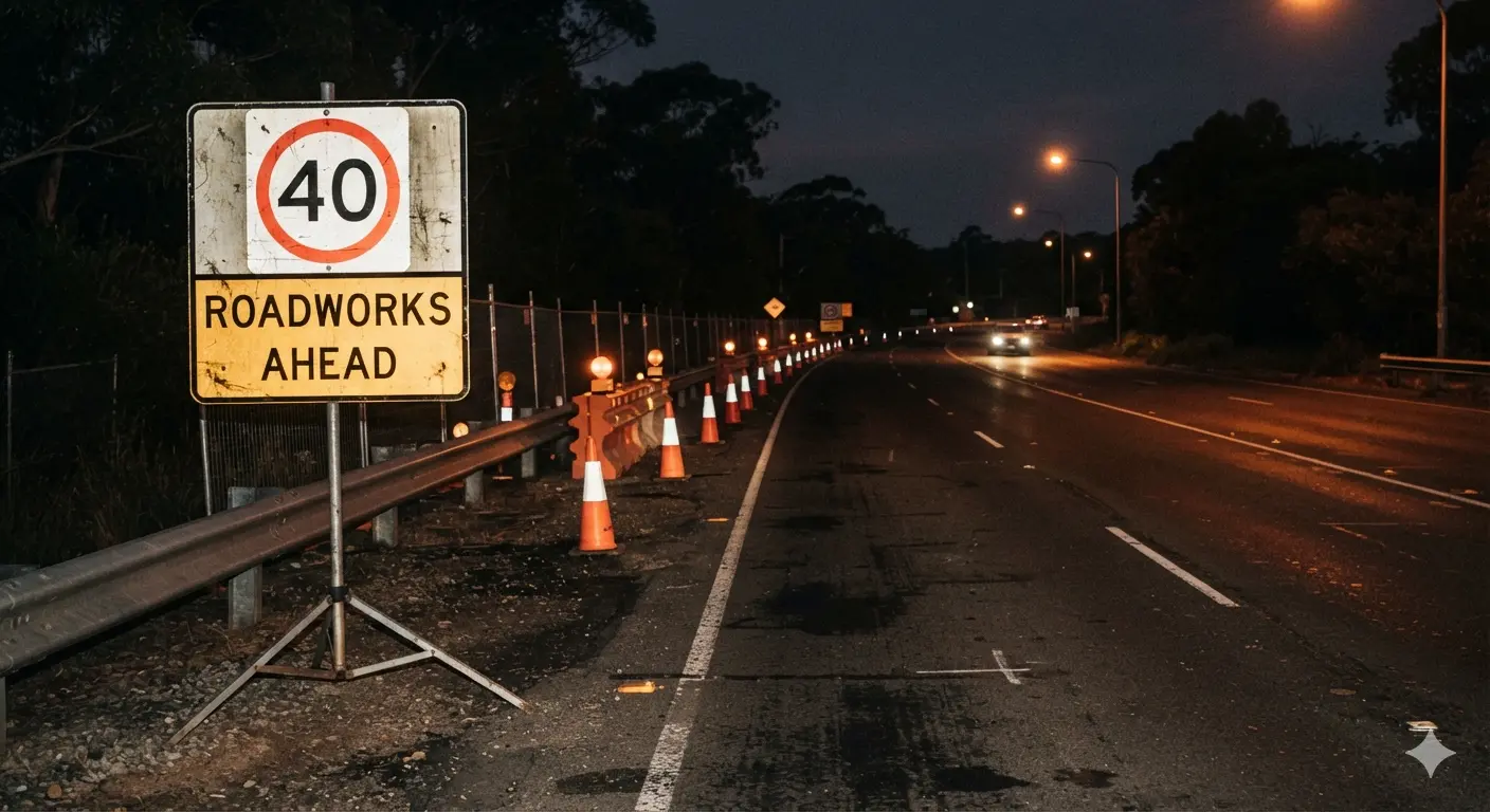 NSW Scraps After-Hours Roadworks Speed Limits